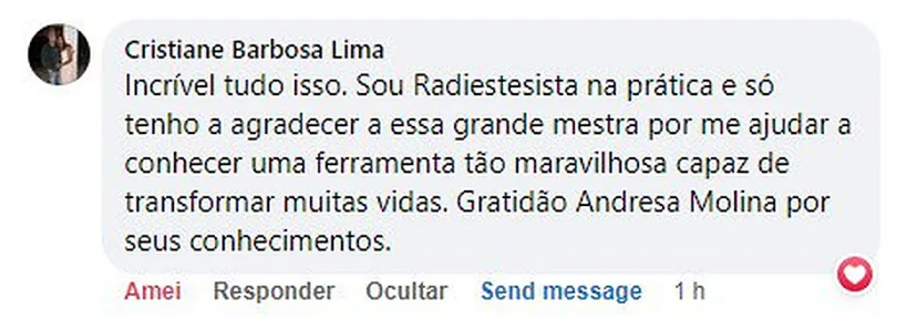 Depoimento Cristiane